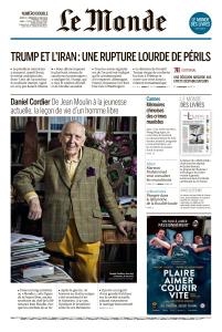 Le Monde Du Jeudi 10 & Vendredi 11 Mai 2018