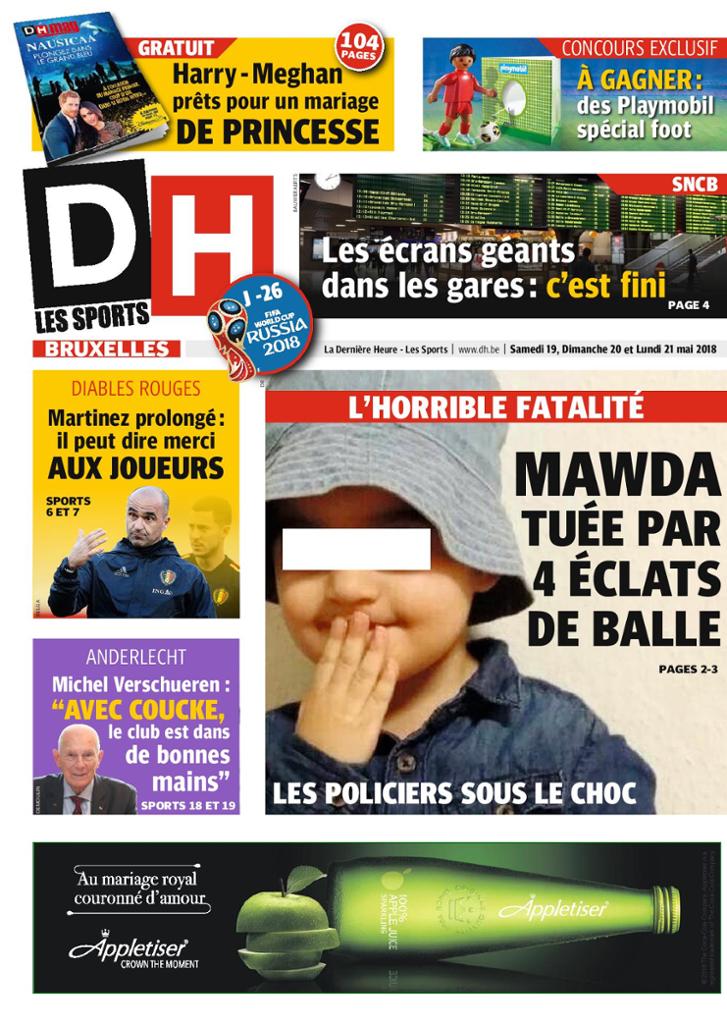 La Dernière Heure (2 Editions )Du Samedi 19 & Dimanche 20 Mai 2018 