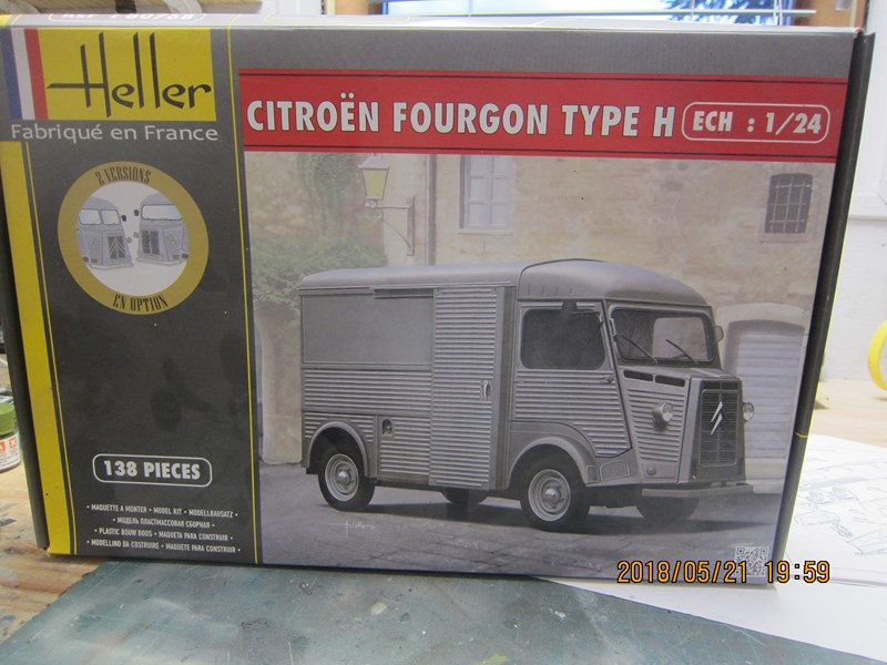 Citroën fourgon type H 1/24 ref:80768 4nse