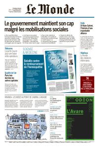 Le Monde Du Mercredi 23 Mai 2018