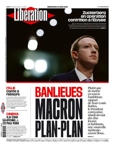 Libération Du Mercredi 23 Mai 2018