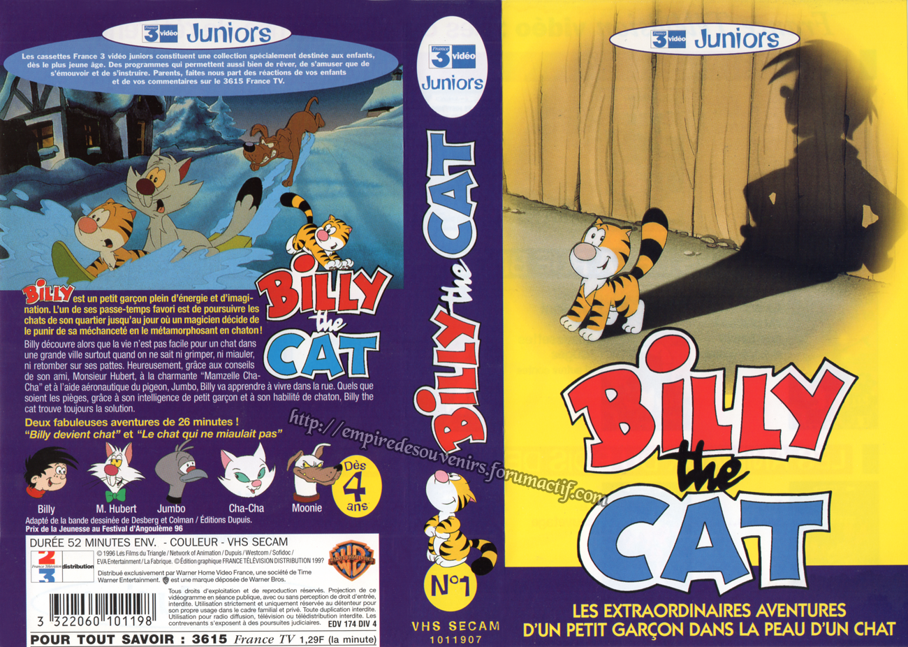 [VHS] Billy the cat J3bt