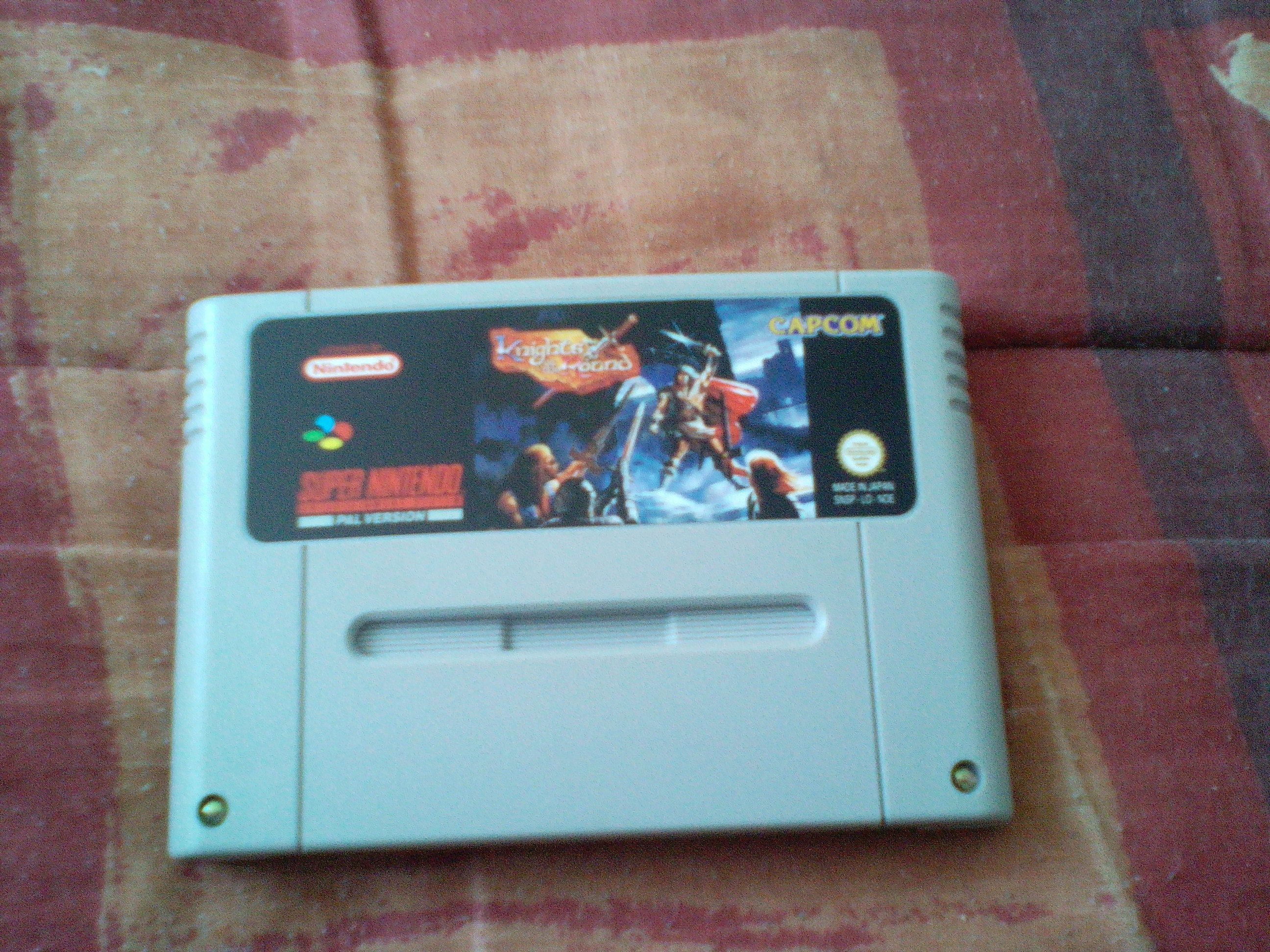 snes loose :vampire kiss, captain commando, king of dragons, knights of the roun M7ry