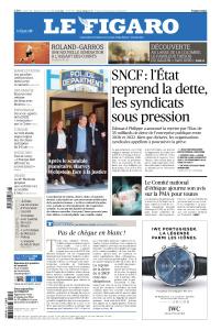 Le Figaro du Samedi 26 & Dimanche 27 Mai 2018
