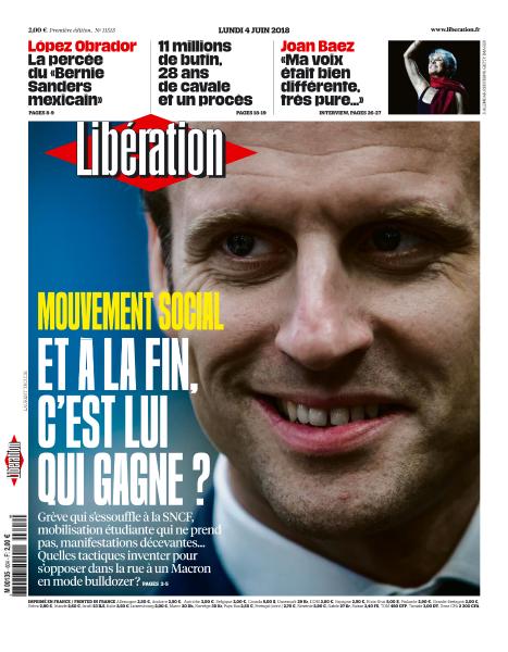 Libération du Lundi 4 Juin 2018