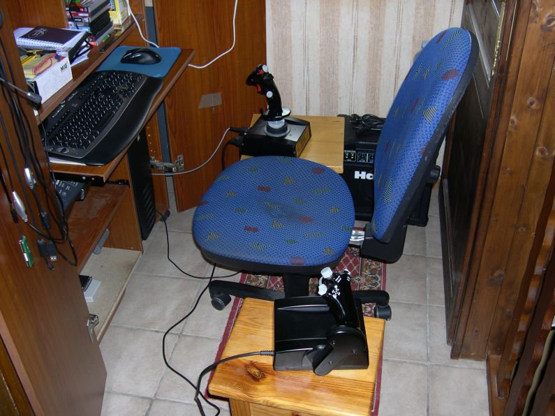 Support de Bureau pour Joystick / HOTAS (version longue)