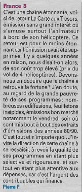 La Carte au(x) Trésor(s) - France 3 - 1996-2009 / depuis 2018 - Page 9 1x5h
