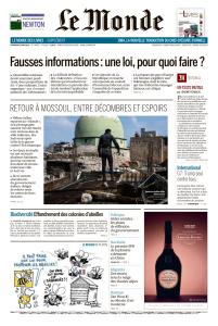 Le Monde Du Vendredi 8 Juin 2018