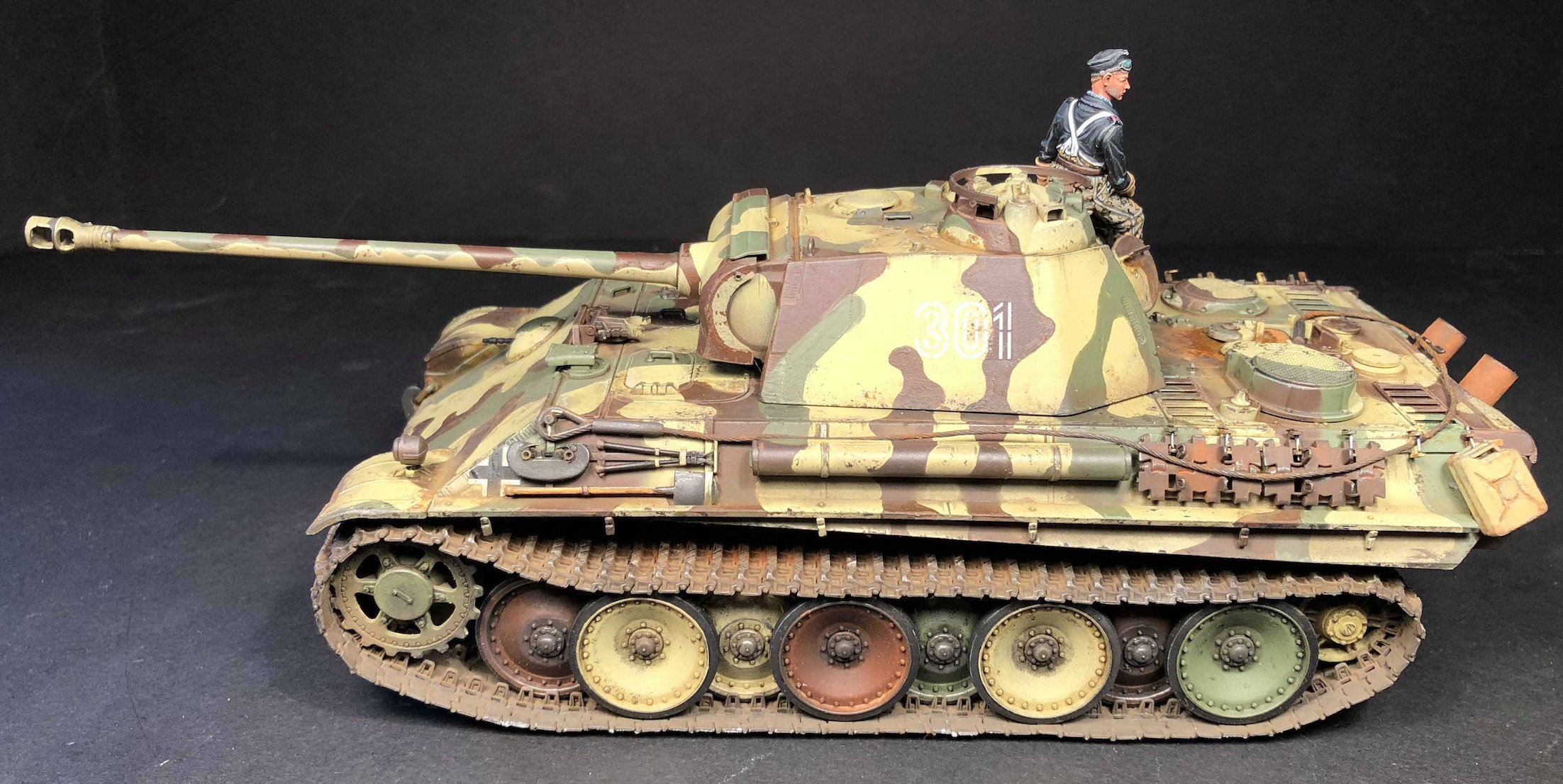 Panther G Tamiya 1/35 - Out of the Box Fw0b
