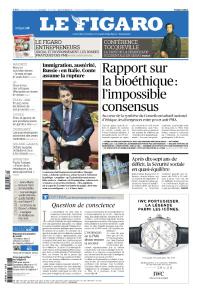 Le Figaro & Le Figaroscope Du Mercredi 6 Juin 2018