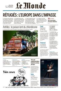 Le Monde Du Jeudi 7 Juin 2018