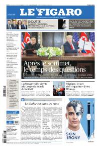Le Figaro & Le Figaroscope Du Mercredi 13 Juin 2018