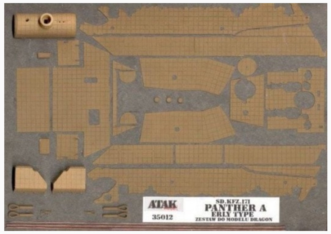 Panther D - Kit Dragon - 1/35 Metc