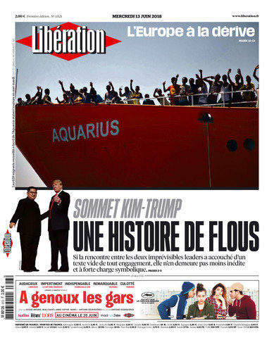 Libération Du Mercredi 13 Juin 2018