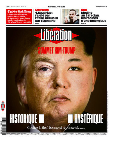 Libération Mardi 12 Juin 2018