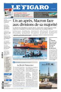 Le Figaro Du Lundi 18 Juin 2018