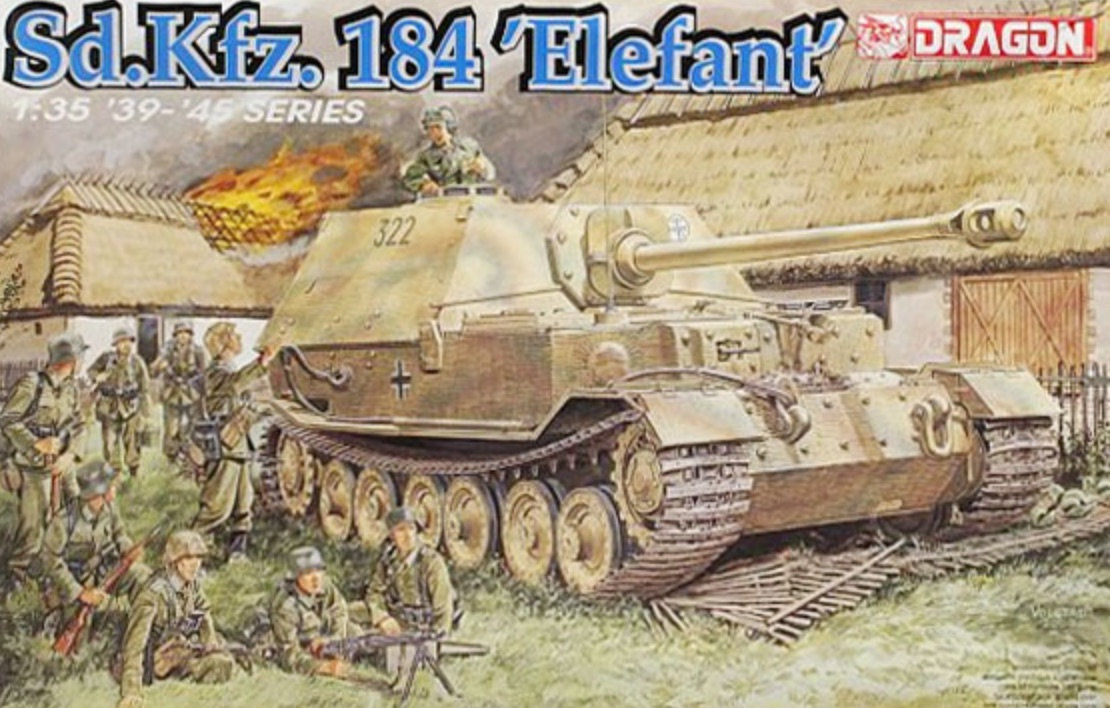 Elefant - Bergenpanzer Tiger (P) - Panzerkampfwagen VI (P) - Kits Dragon - 1/35 Z8hk