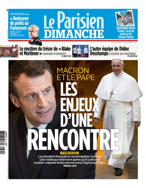 Le Parisien Du Dimanche 24 Juin 2018