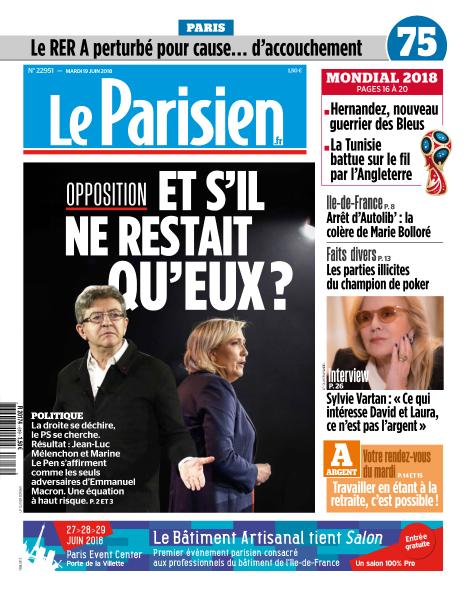 Le Parisien Du Mardi 19 Juin 2018