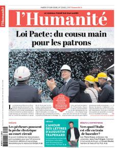 L'Humanité Du Mardi 19 Juin 2018