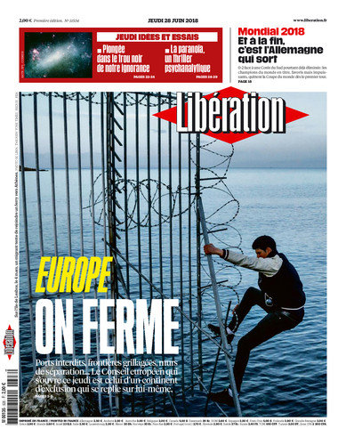 Libération Du Jeudi 28 Juin 2018