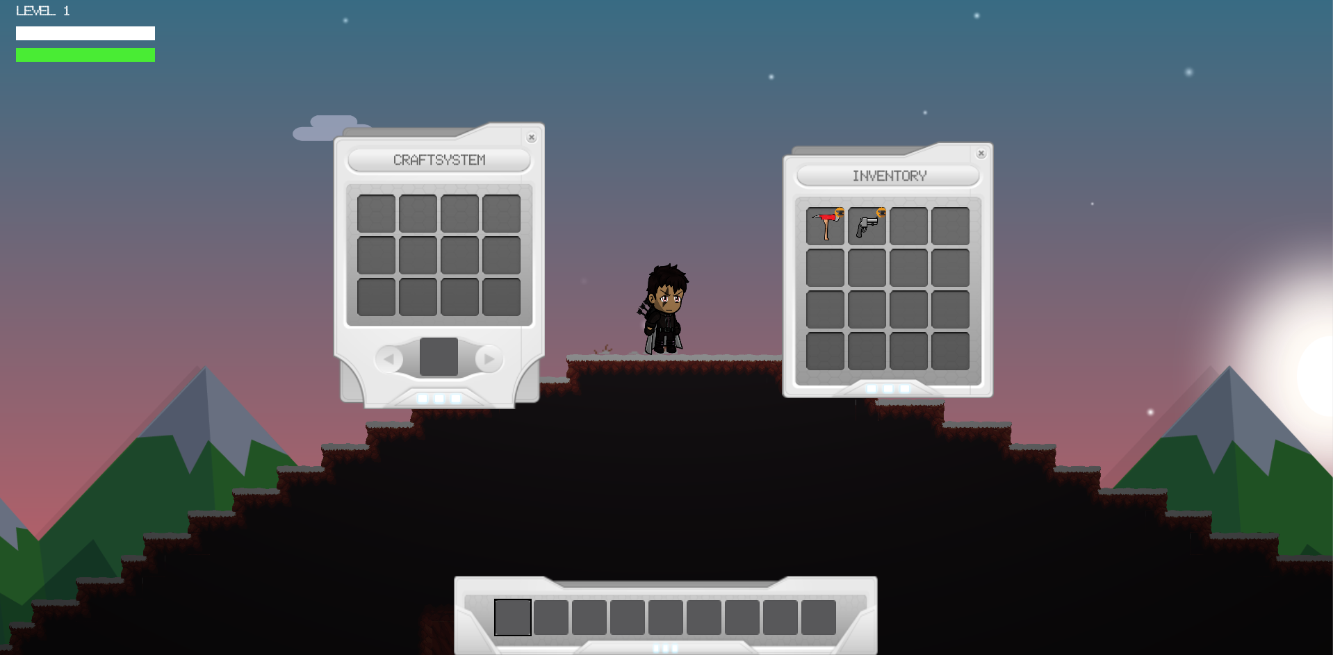 Inventory Panel Alt text