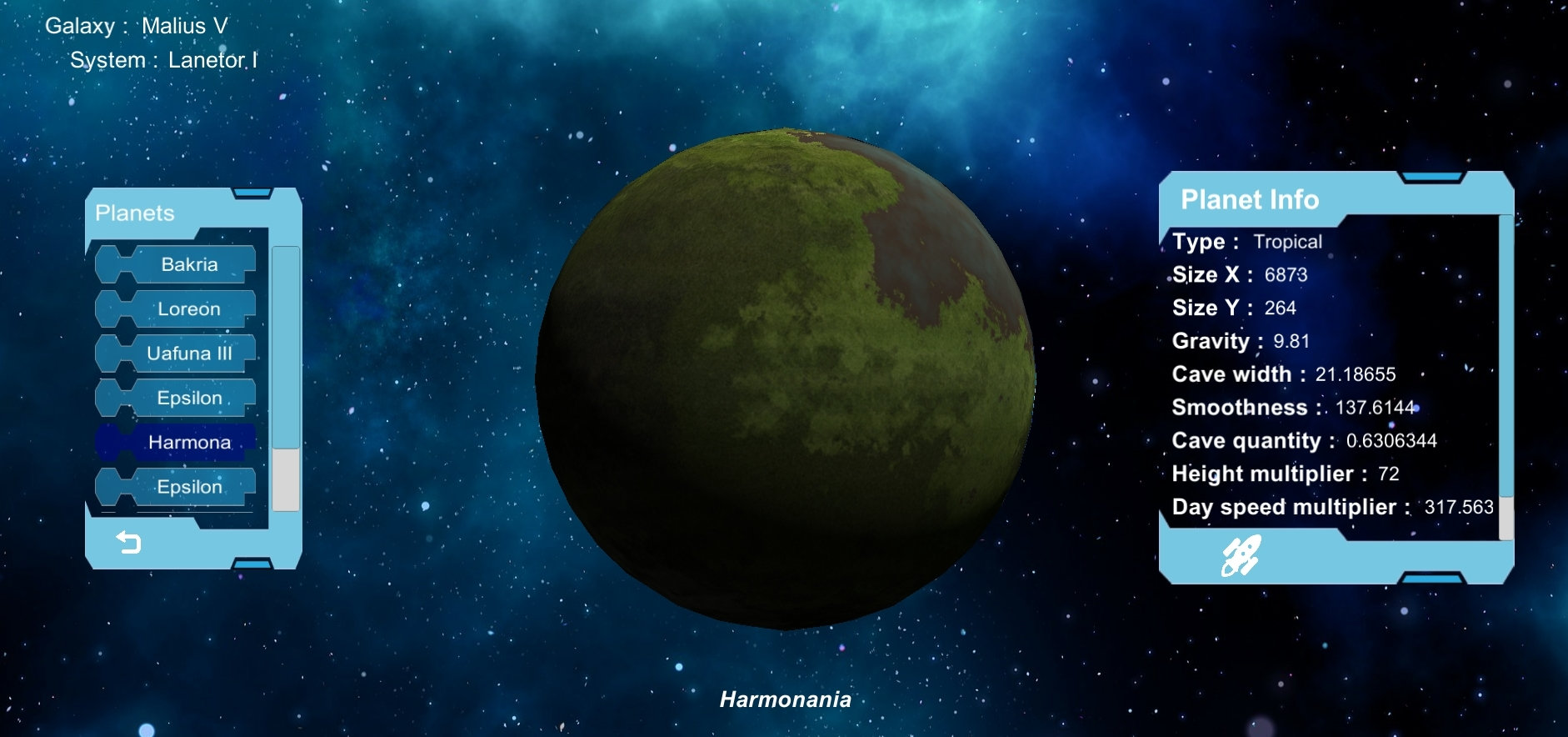 Planet details Alt text