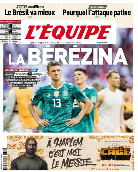 le journal lequipe bookys