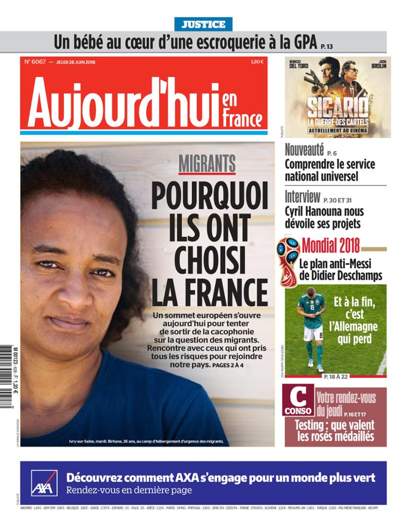 Aujourd'hui en France Du Jeudi 28 Juin 2018