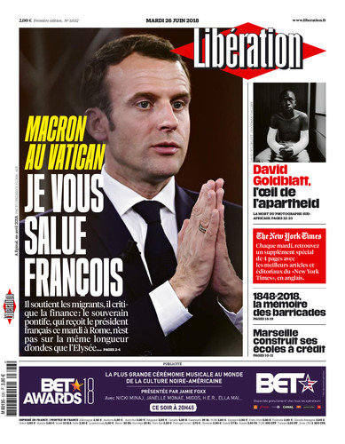 Libération Du Mardi 26 Juin 2018
