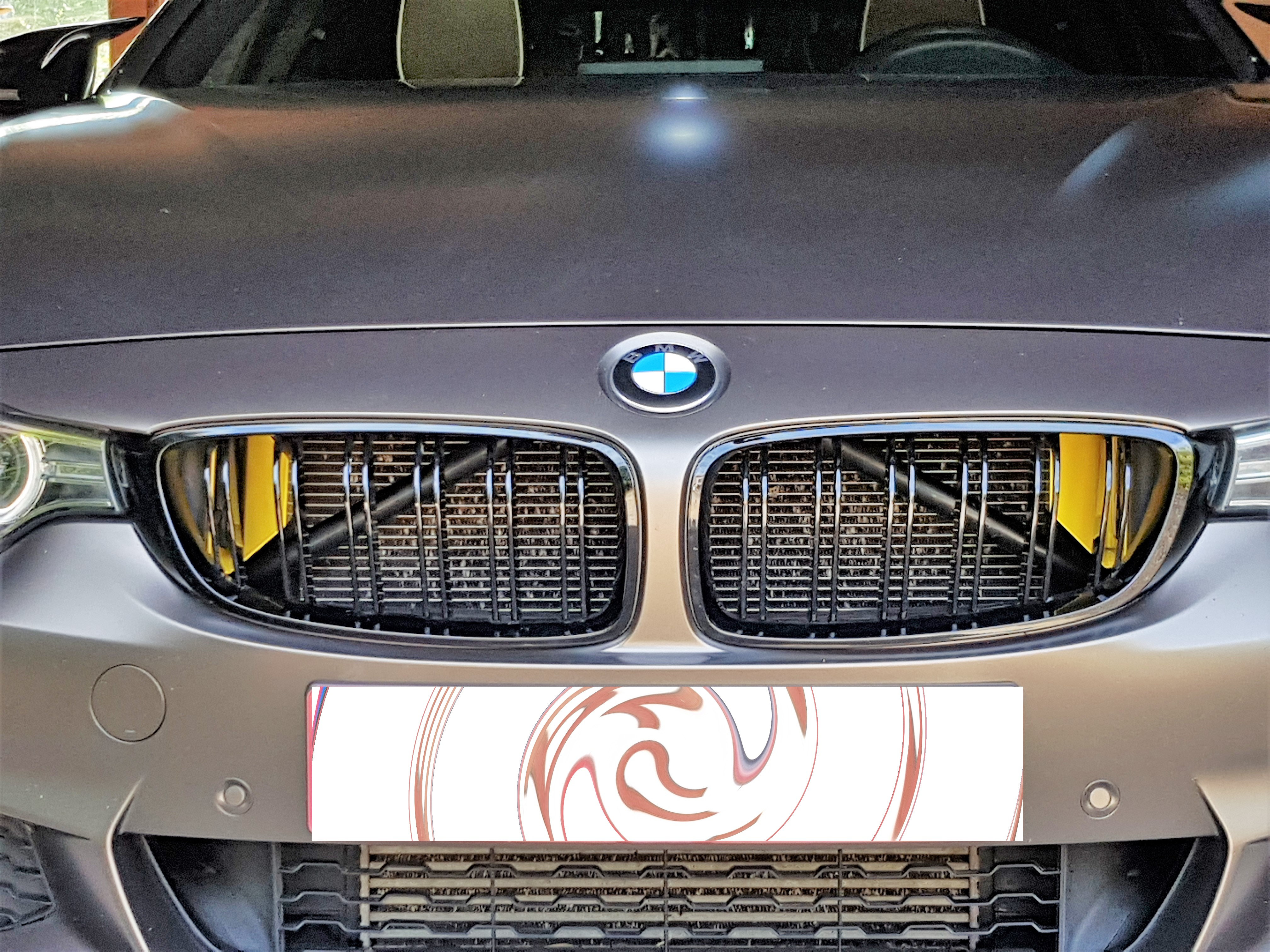 Pour BMW Série 4 F32 F33 F36 F82 Calandre Haricot Grille Carbon