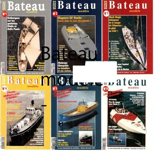 Bateau modèle - Collection 1995