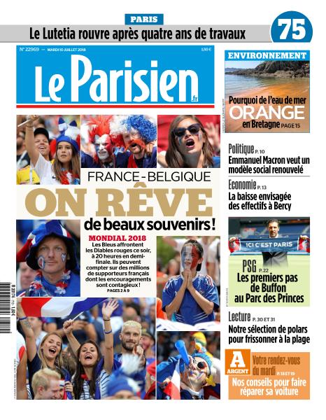 Le Parisien Du Mardi 10 Juillet 2018