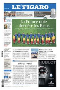 Le Figaro Du Samedi 14 & Dimanche 15 Juillet 2018