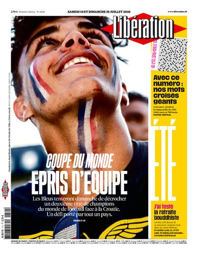 Libération Du Samedi 14 & Dimanche 15 Juillet 2018