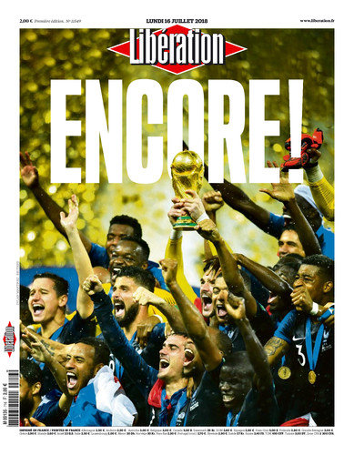Libération Du Lundi 16 Juillet 2018