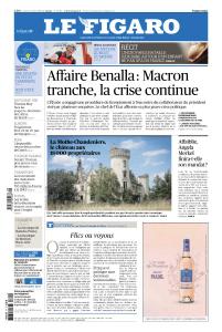 Le Figaro Du Samedi 21 & Dimanche 22 Juillet 2018