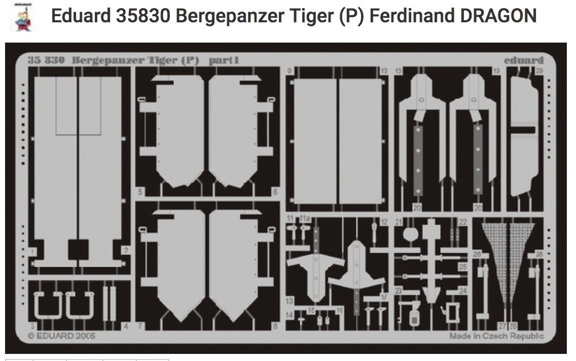 Elefant - Bergenpanzer Tiger (P) - Panzerkampfwagen VI (P) - Kits Dragon - 1/35 - Page 4 Ix0k