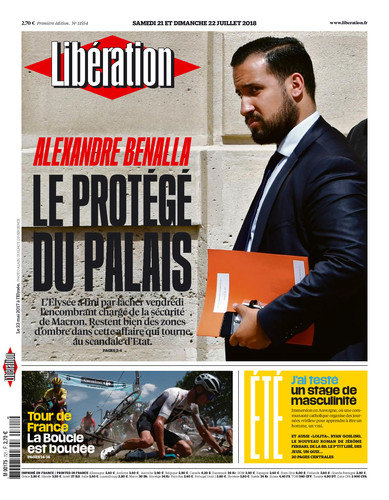 Libération Du Samedi 21 & Dimanche 22 Juillet 2018