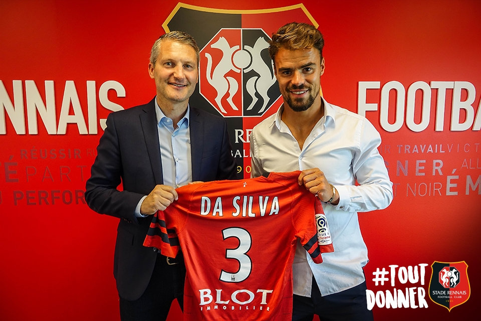 Damien Da Silva signe au Stade Rennais