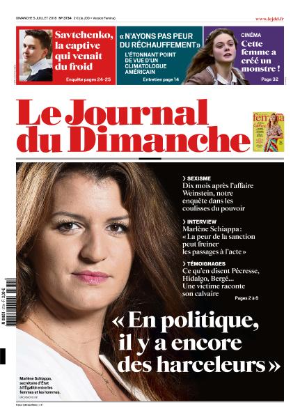 Le Journal Du Dimanche - 5 Août 2018