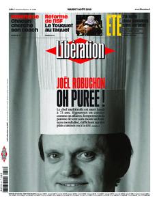Libération Du Mardi 7 Août 2018