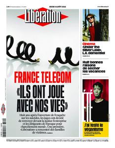 Libération Du Jeudi 9 Août 2018