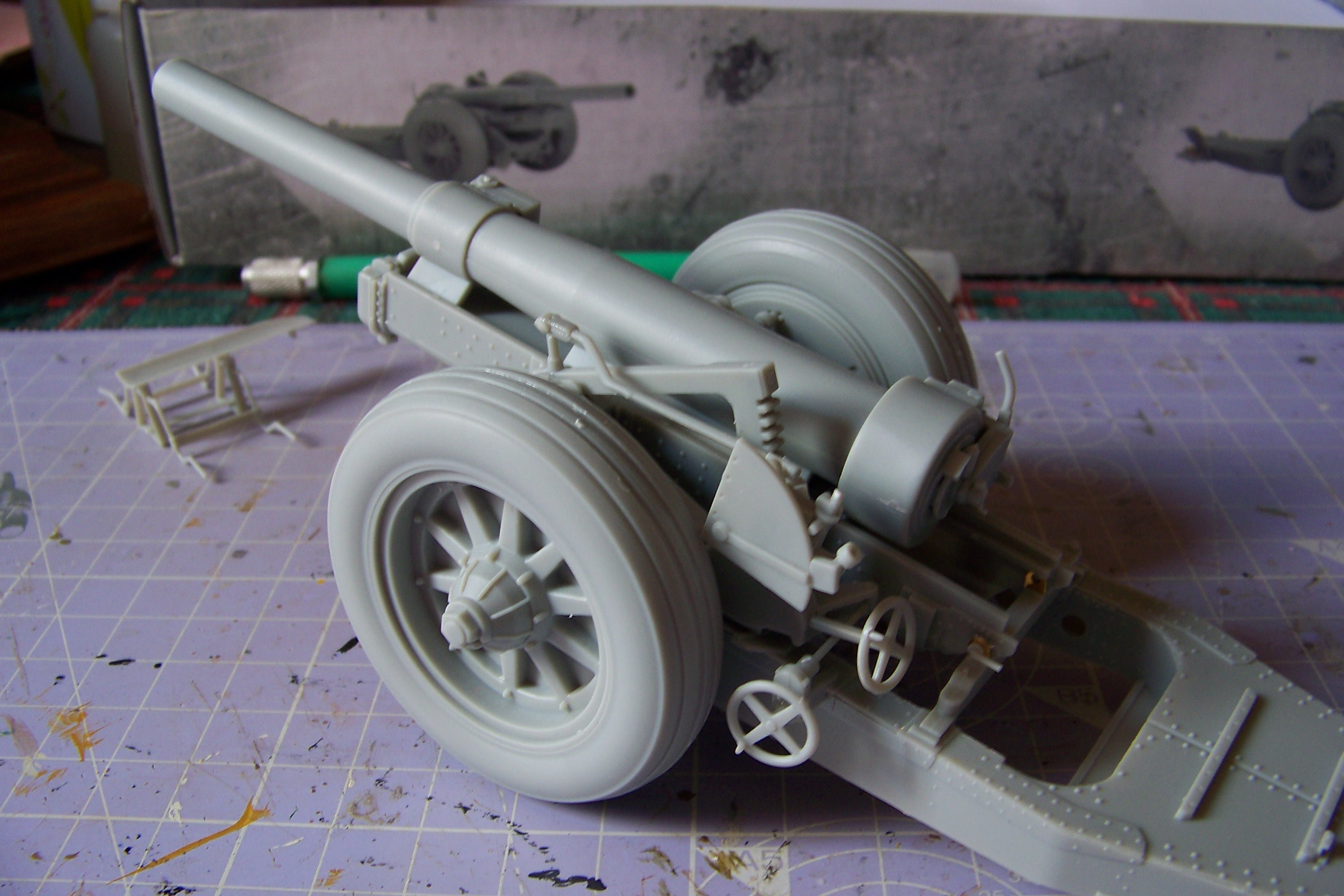 7,2 inch Heavy Artillery (thunder 1/35) Fini Tg94