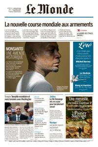 Le Monde Du Dimanche 12 & Lundi 13 Août 2018