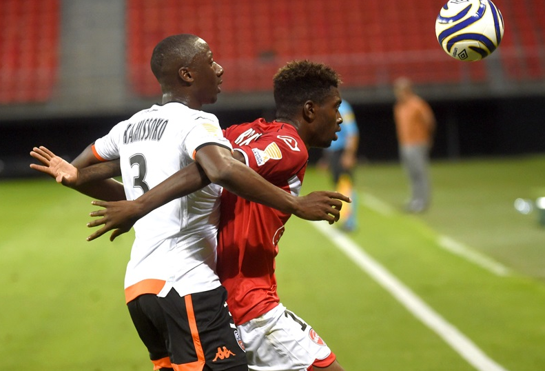 Premier match professionnel à Lorient pour Mamadou Kamissoko