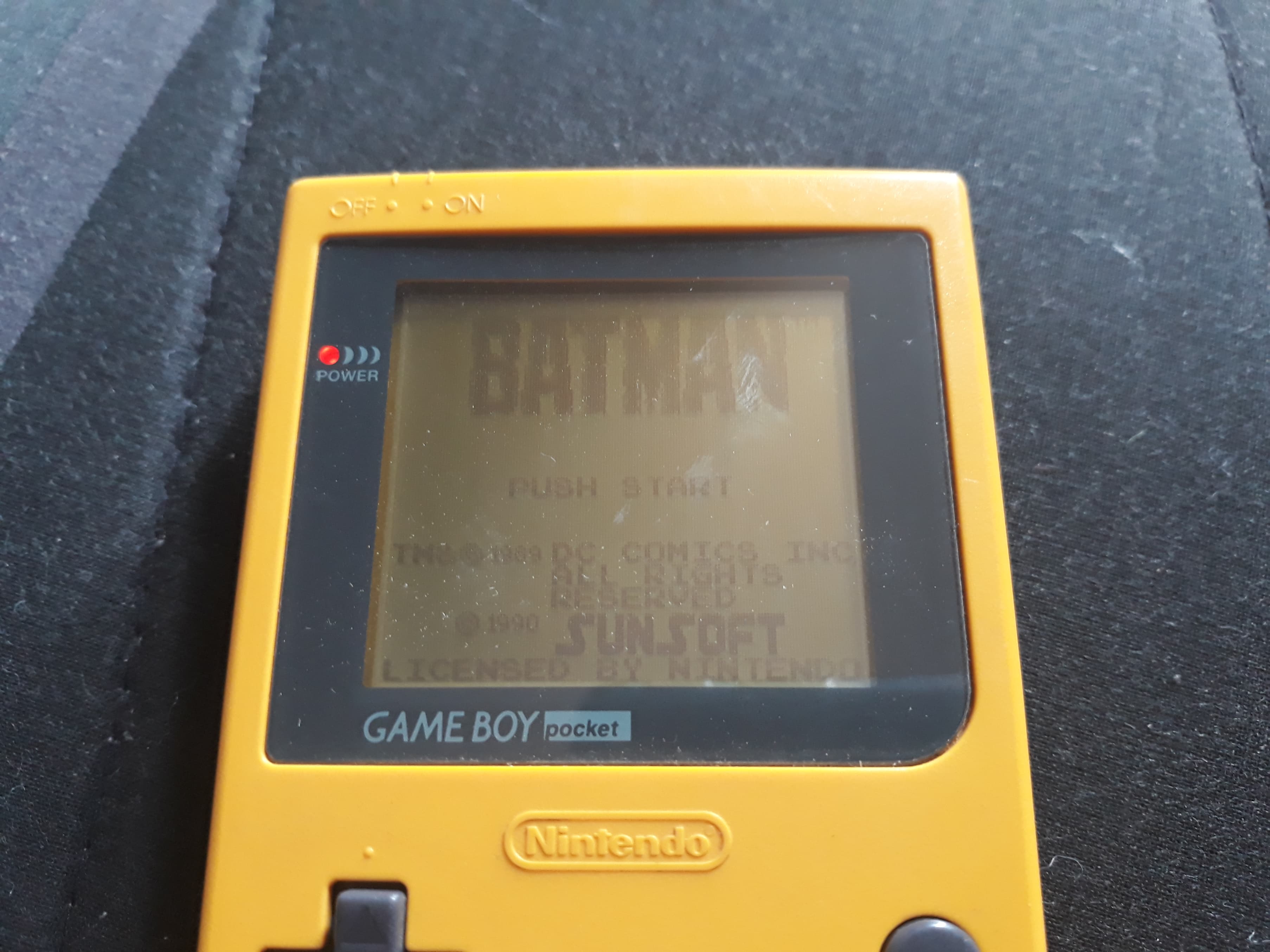 [EST] Gameboy Pocket jaune 1gaq