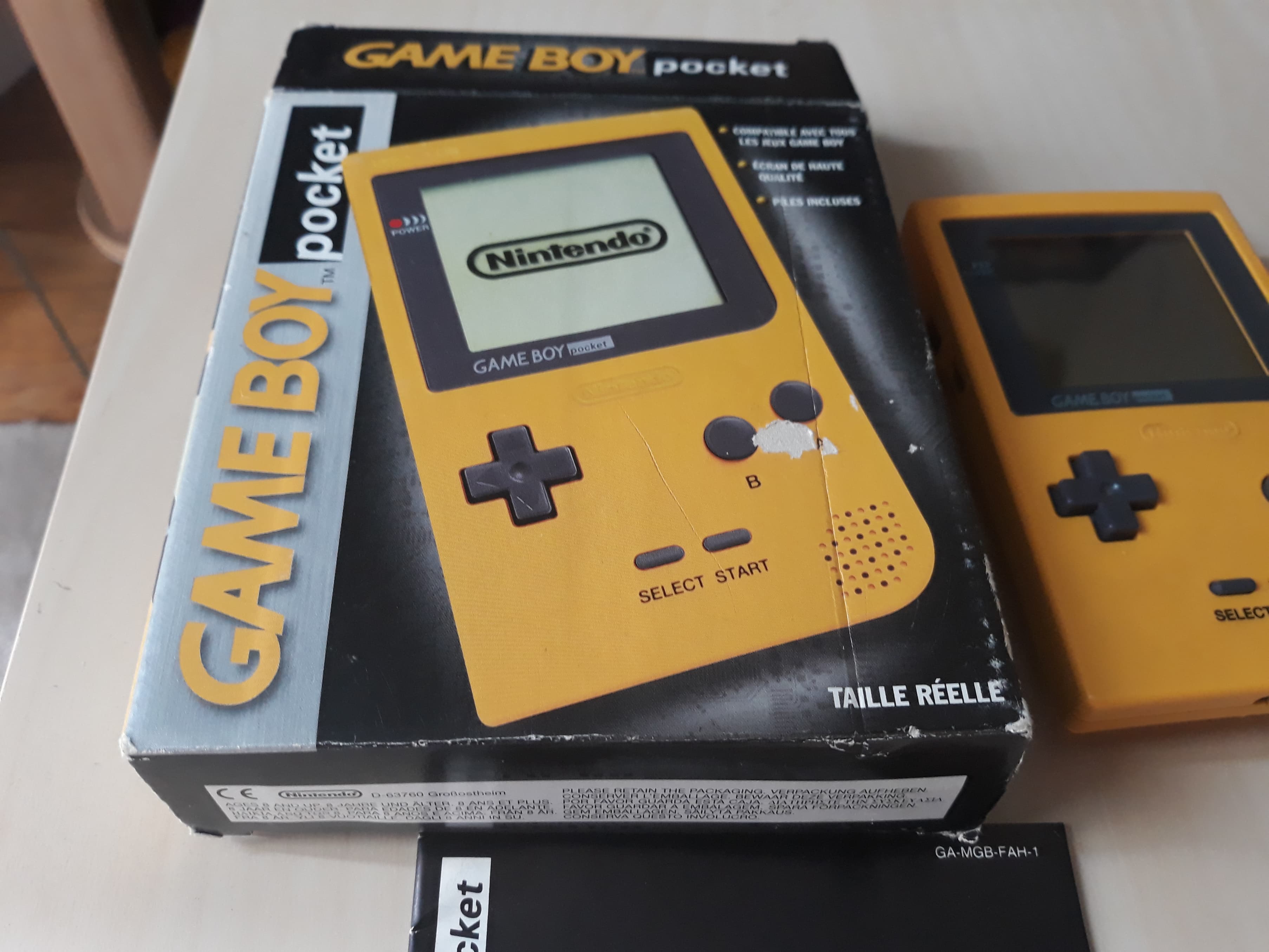 [EST] Gameboy Pocket jaune R17v
