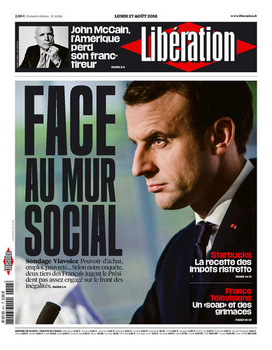 Libération Du Lundi 27 Août 2018