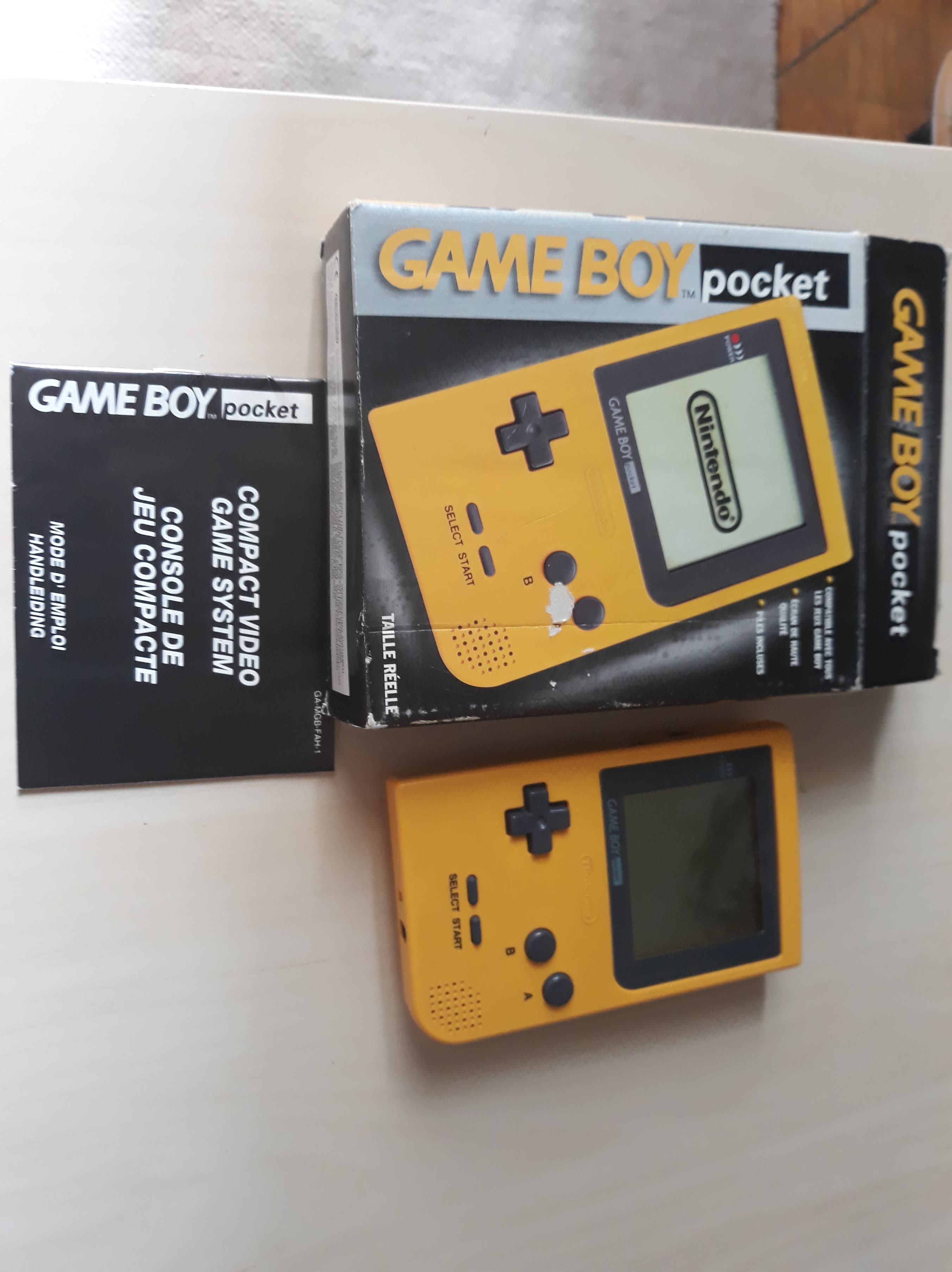 [EST] Gameboy Pocket jaune Ym6t